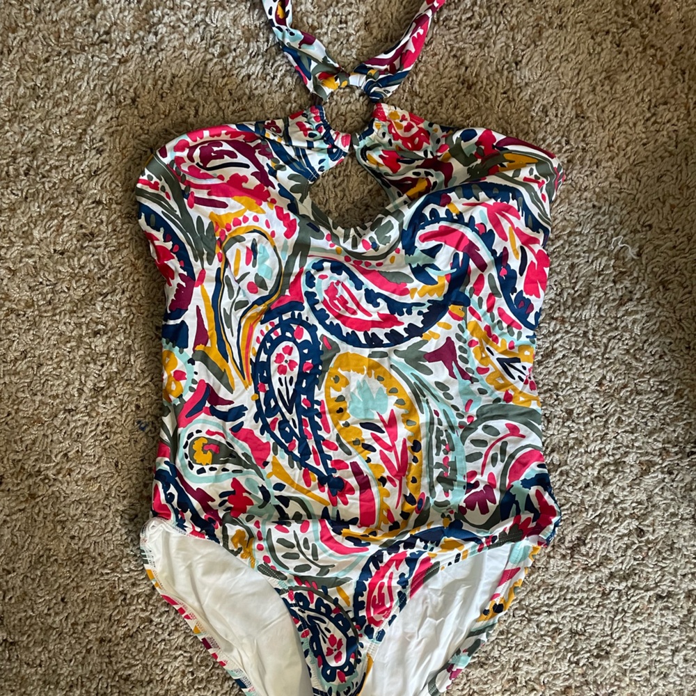 Colorful Paisley Swimsuit